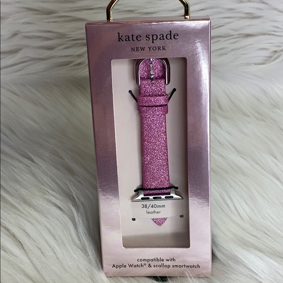 kate spade Accessories - 💗Kate Spade💗Apple watch bands pink glitter